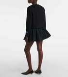 Patou Wool-blend tweed jacket