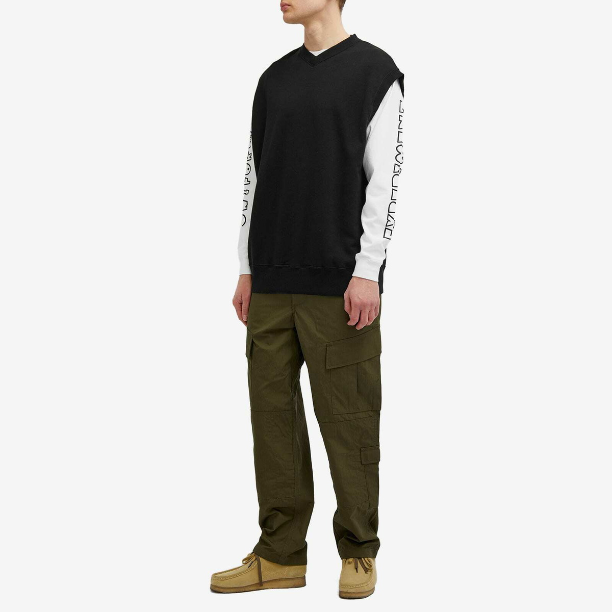 Uniform Experiment Men's Sweat Vest in Black
