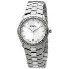Ebel Classic Sport Mother of Pearl Dial Diamond Bezel Ladies Watch 1215987