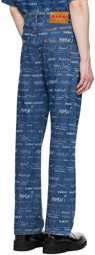 Marni Blue Maremarni Jeans