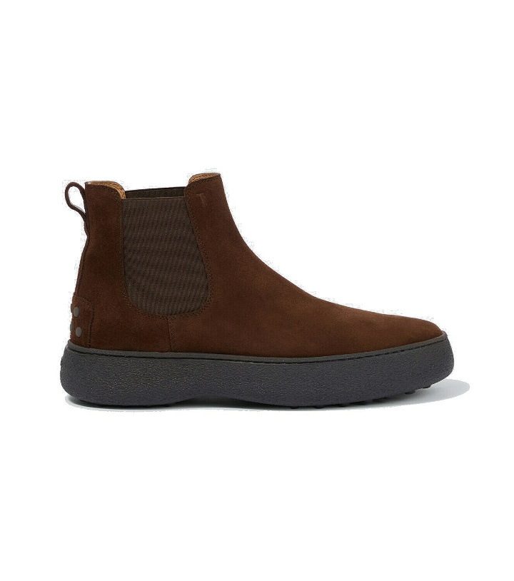 Photo: Tod's WG suede Chelsea boots