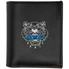 Kenzo Black Tiny Tiger Wallet