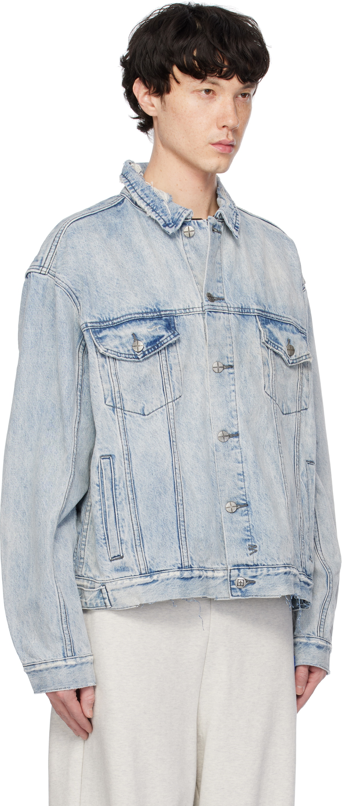 Ksubi Blue Oh G Denim Jacket