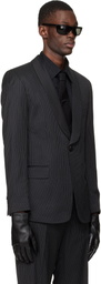 Ernest W. Baker Black Tuxedo Blazer