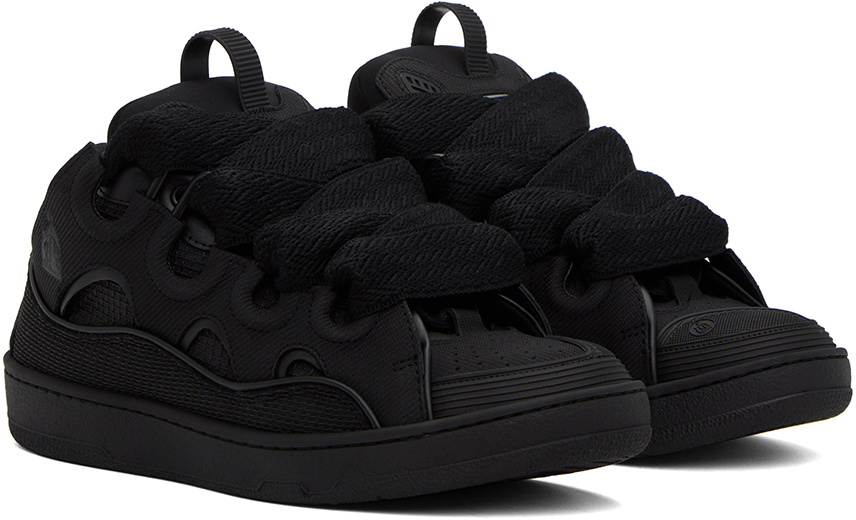 Lanvin Black Curb Sneakers Lanvin