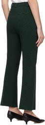 High Sport Green & Navy Charlie Trousers