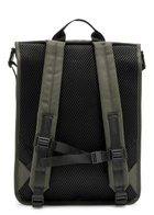 Rains Trail Rolltop Backpack - Green - One Size