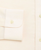 Brooks Brothers Men's Cool Regent Regular-Fit Dress Shirt, Non-Iron Button-Down Collar | Ecru