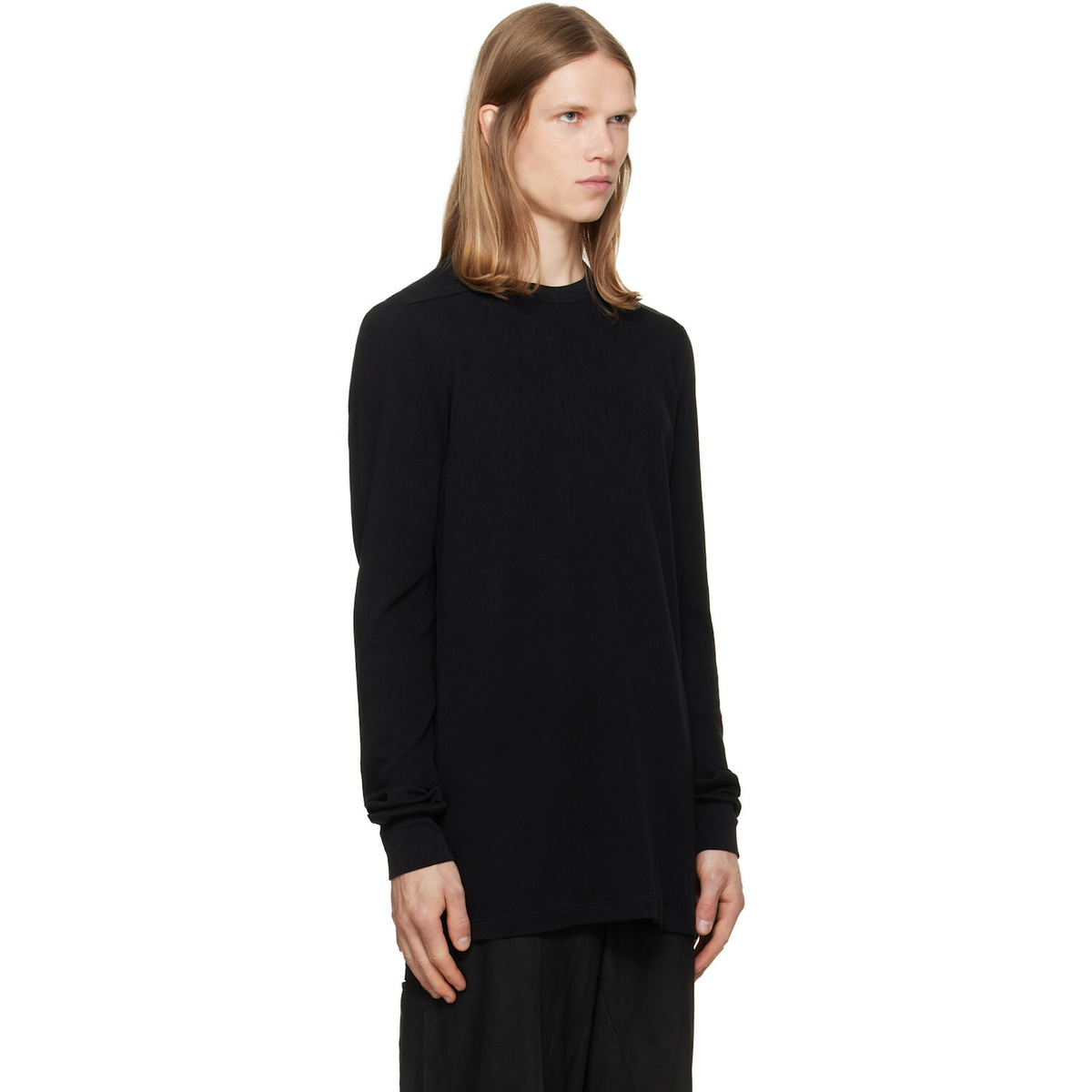 Rick Owens Black Tower Level LS T-shirt