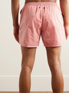 True Tribe - Wild Steve Straight-Leg Mid-Length ECONYL® Swim Shorts - Pink