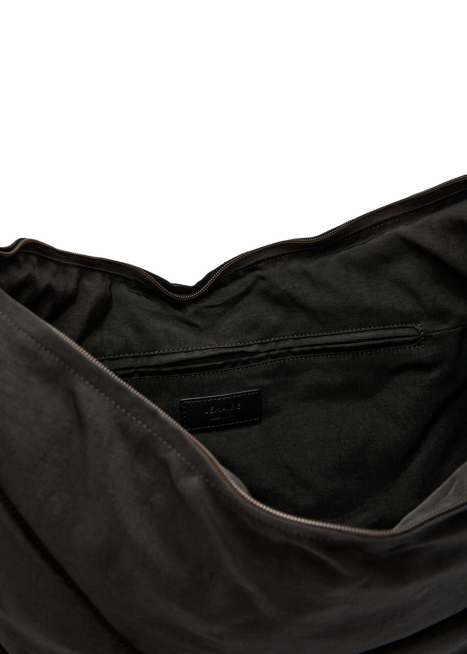 Lemaire Soft Game Large Quilted Nylon Canvas bag - Brown - One Size