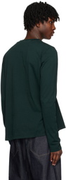 Marina Yee Green Tuck Long Sleeve T-shirt