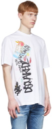 Dsquared2 White Cotton T-Shirt