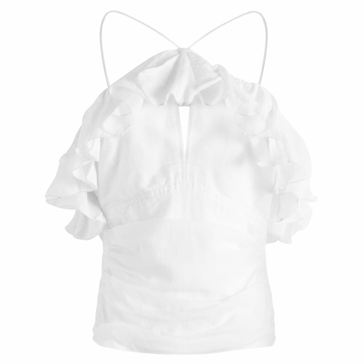 Photo: Isabel Marant Women's Étoile Dijmia Strappy Top in White