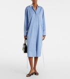 Altuzarra Floyd pinstripe cotton poplin shirt dress