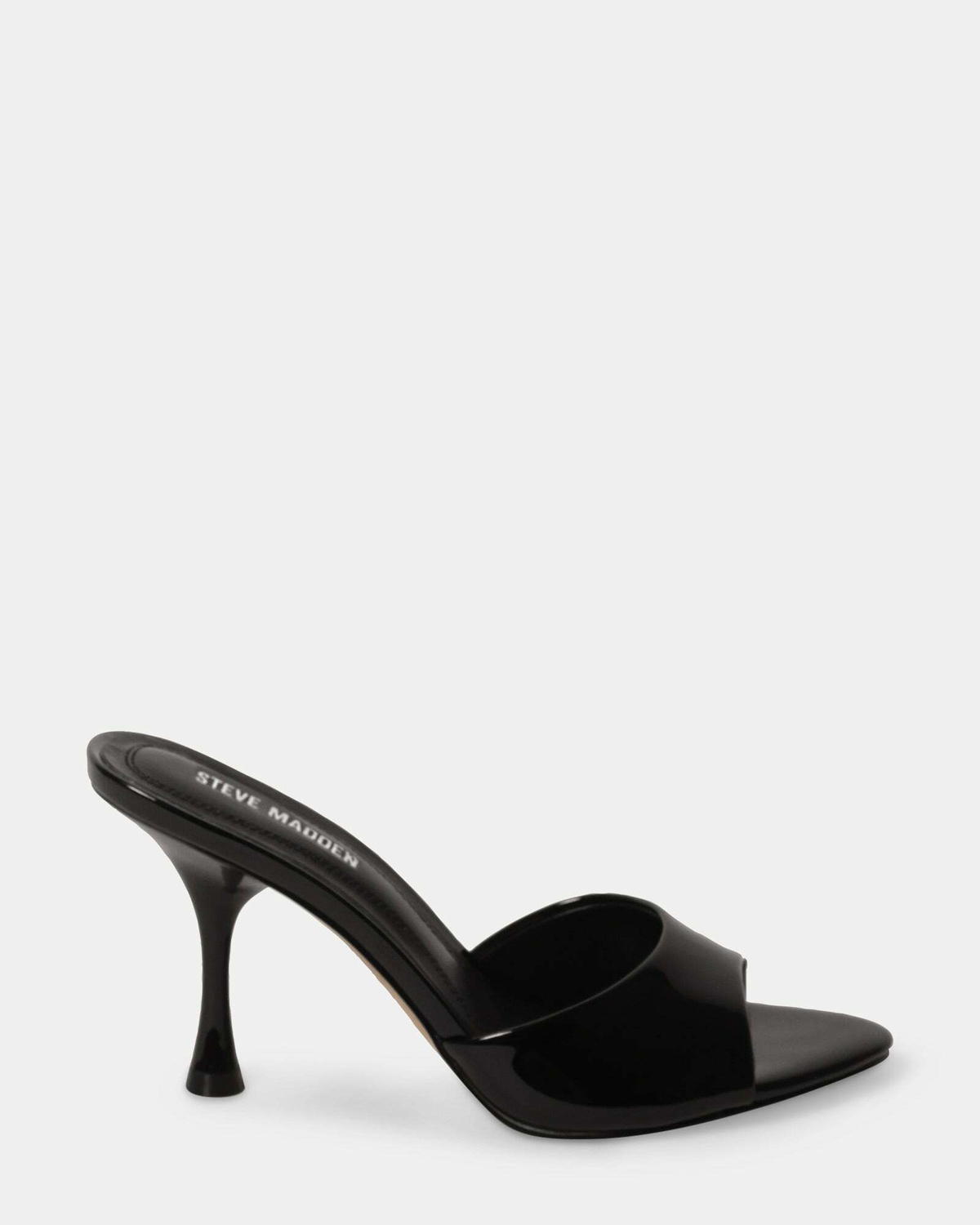 Steve Madden Santii Heels in Black Patent