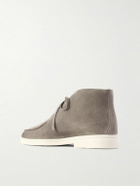 Loro Piana - Walk and Walk Suede Chukka Boots - Gray