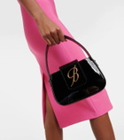 Blumarine Small patent leather shoulder bag