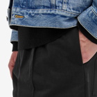 Jil Sander Men's Elasticated Twill Pants in Black