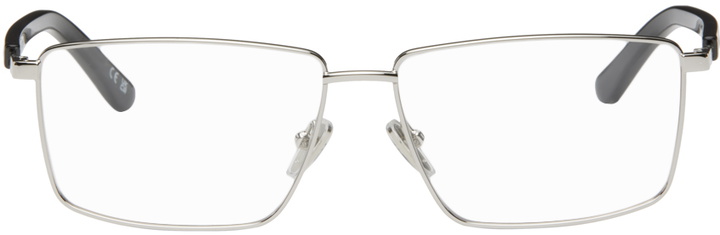 Photo: Balenciaga Silver BB0247O Glasses