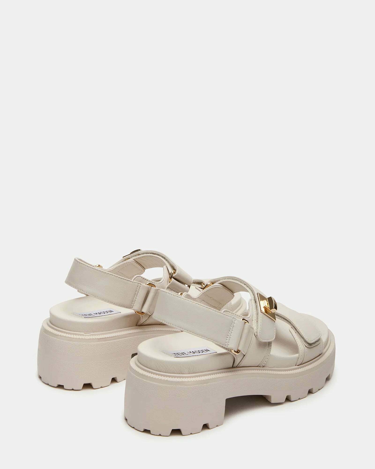 Steve Madden Supermona Sandals in Natural
