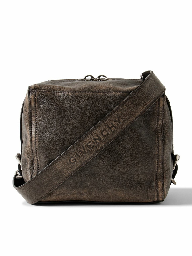 Photo: Givenchy - Pandora Crinkled-Leather Messenger Bag