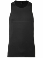 Lululemon - Fast and Free Perforated Recycled-Jersey Tank Top - Black