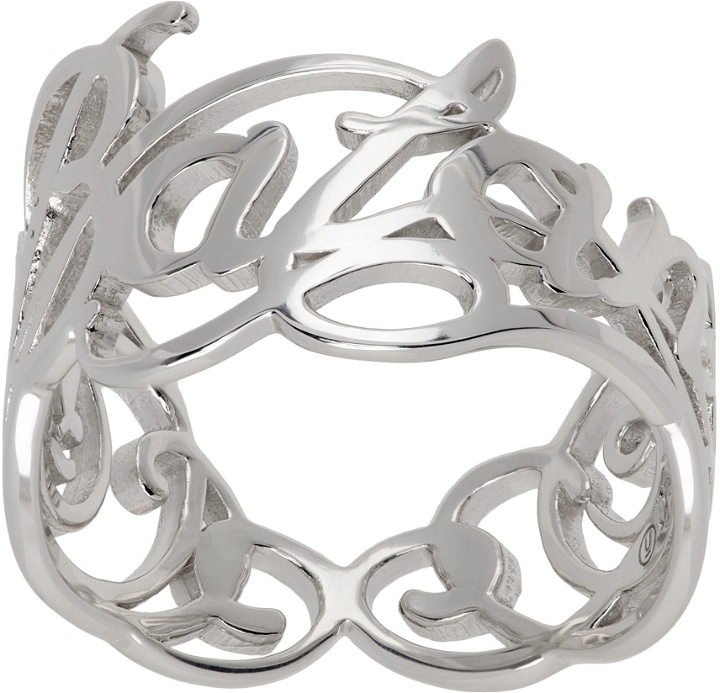 Photo: UNDERCOVER Silver Cutout Ring