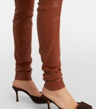 Stouls Carolyn leather slim pants