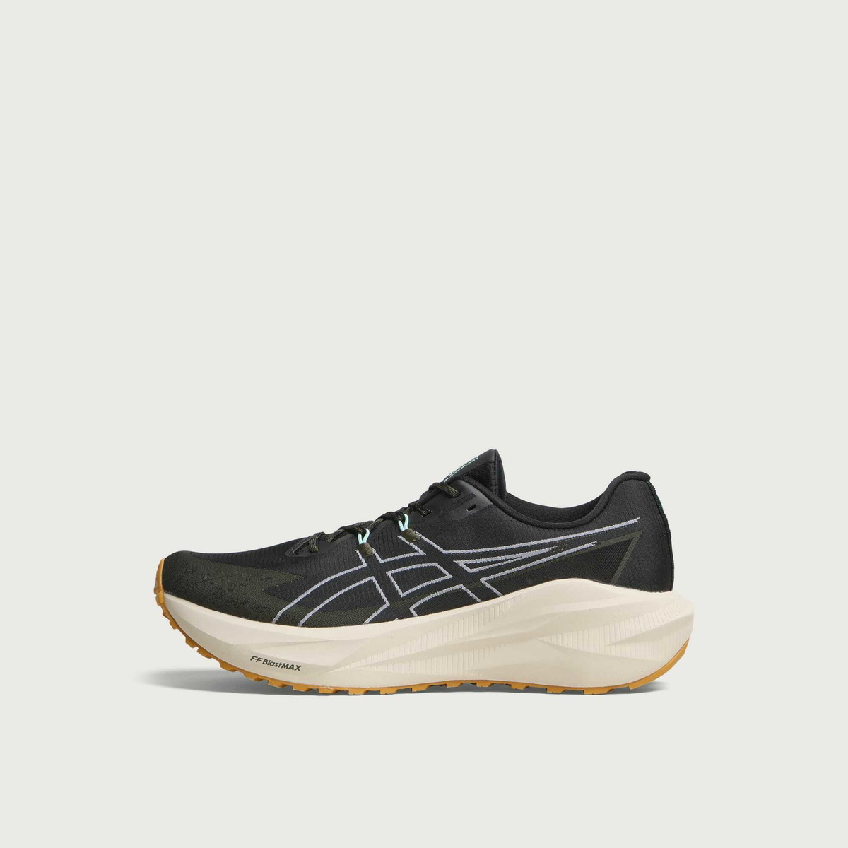 Asics Blazeblast Sneaker in Black/Sandstorm