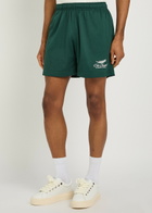Cole Buxton International Perforated Jersey Shorts Green