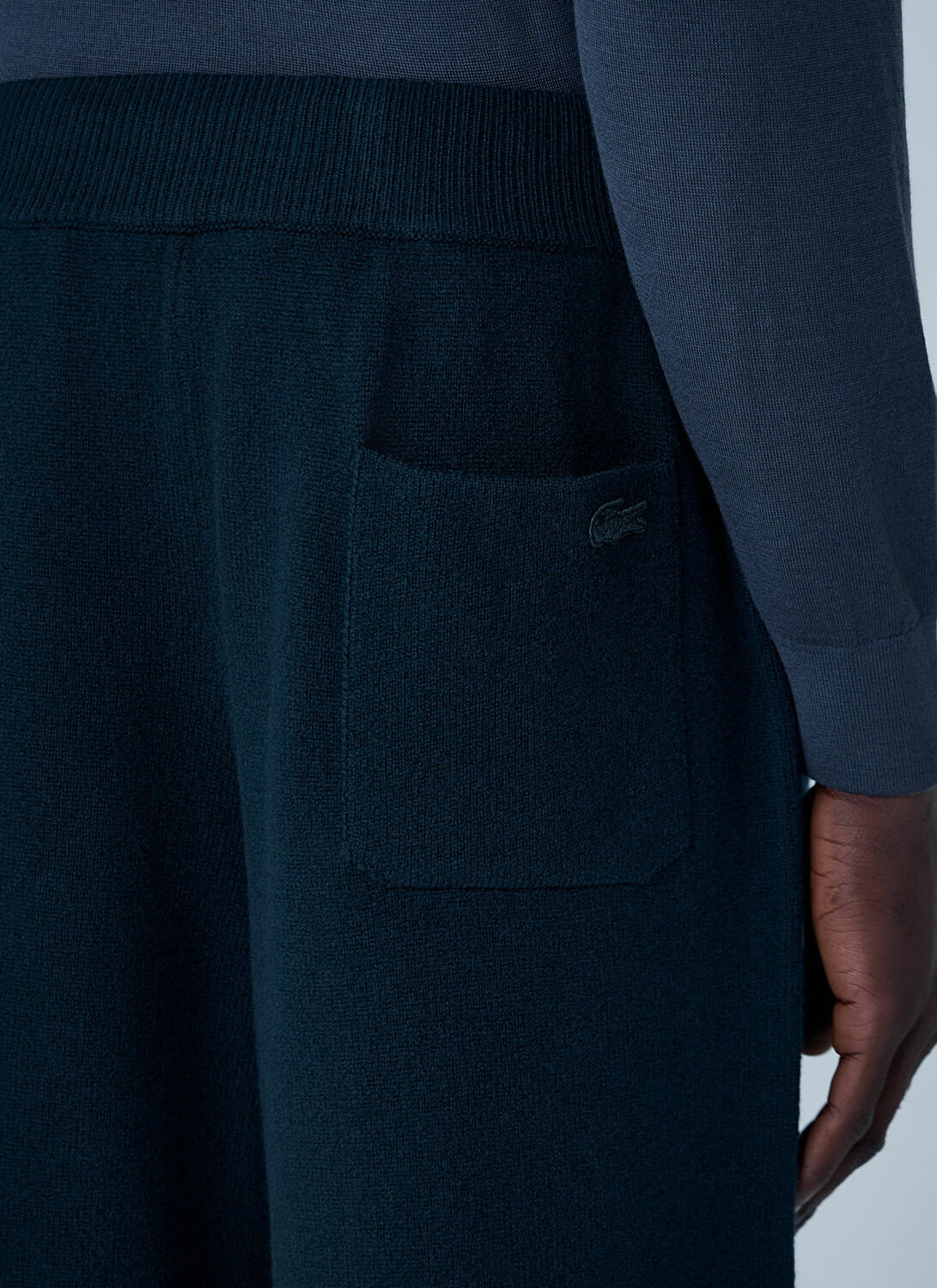 Lacoste Wool-Blend Elasticated Pants