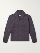 Hartford - Alpaca, Yak, and Wool-Blend Cardigan - Blue