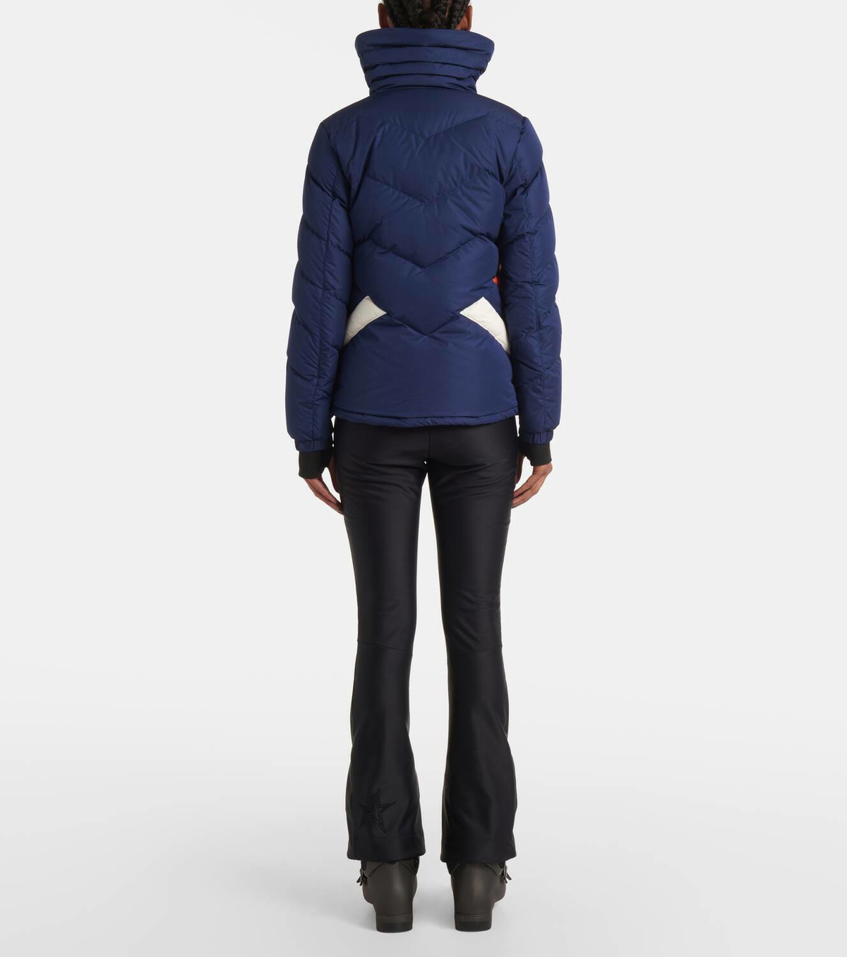 Perfect Moment Duvet houndstooth down ski jacket