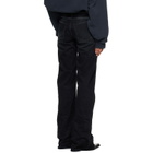 Balenciaga Black Wide Leg Jeans