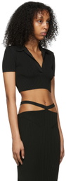 Anna October Black Sicily Polo