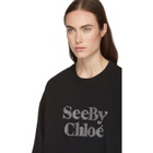 See by Chloe Black Logo Sweatshirt