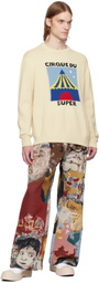 KidSuper Off-White Cirque du Soleil Edition 'Super' Tent Sweater