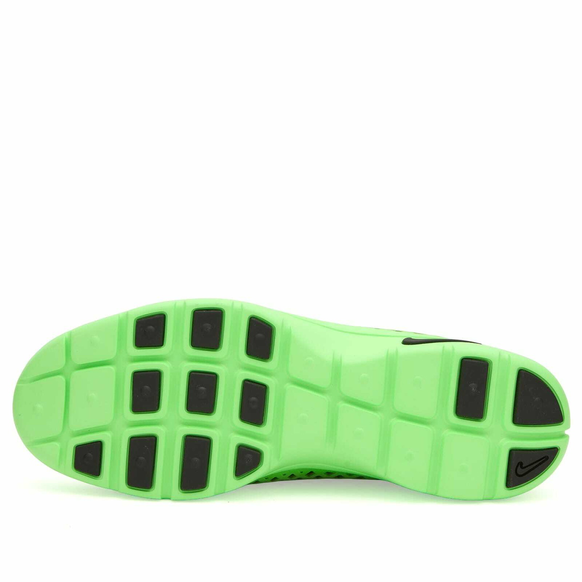 Nike Rejuven8 Run OG QS Sneaker in Metallic Silver/Black/Voltage Green