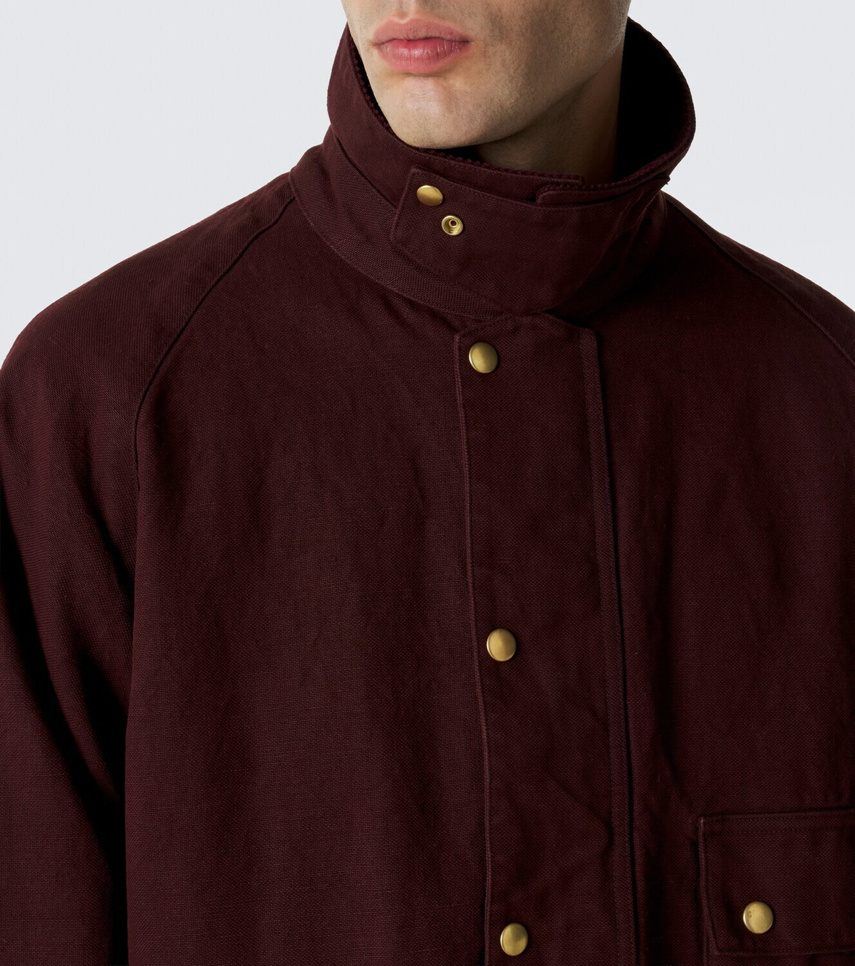 A.Presse Cotton and silk-blend jacket