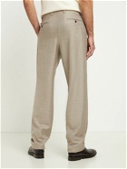 GIORGIO ARMANI - Wool Blend Pleated Pants