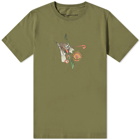 Maharishi Men's Cubist Dragon T-Shirt in Olive