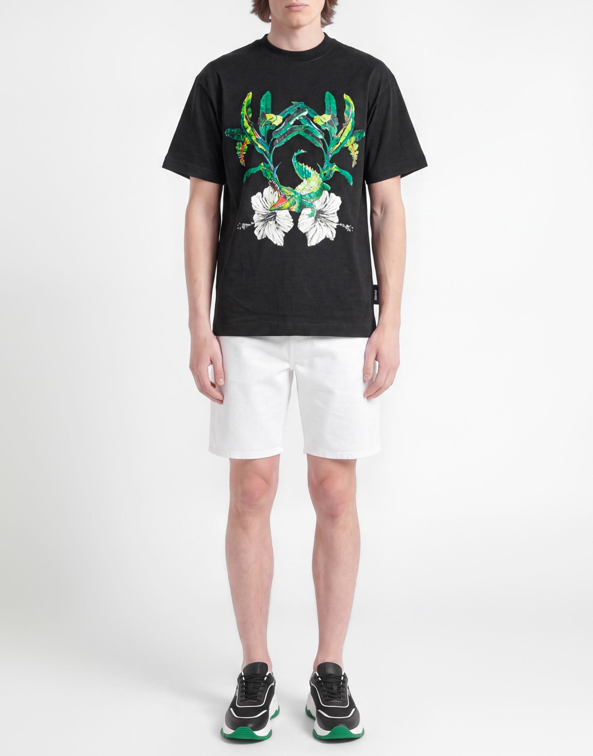 Msgm Mens T-shirt in Black