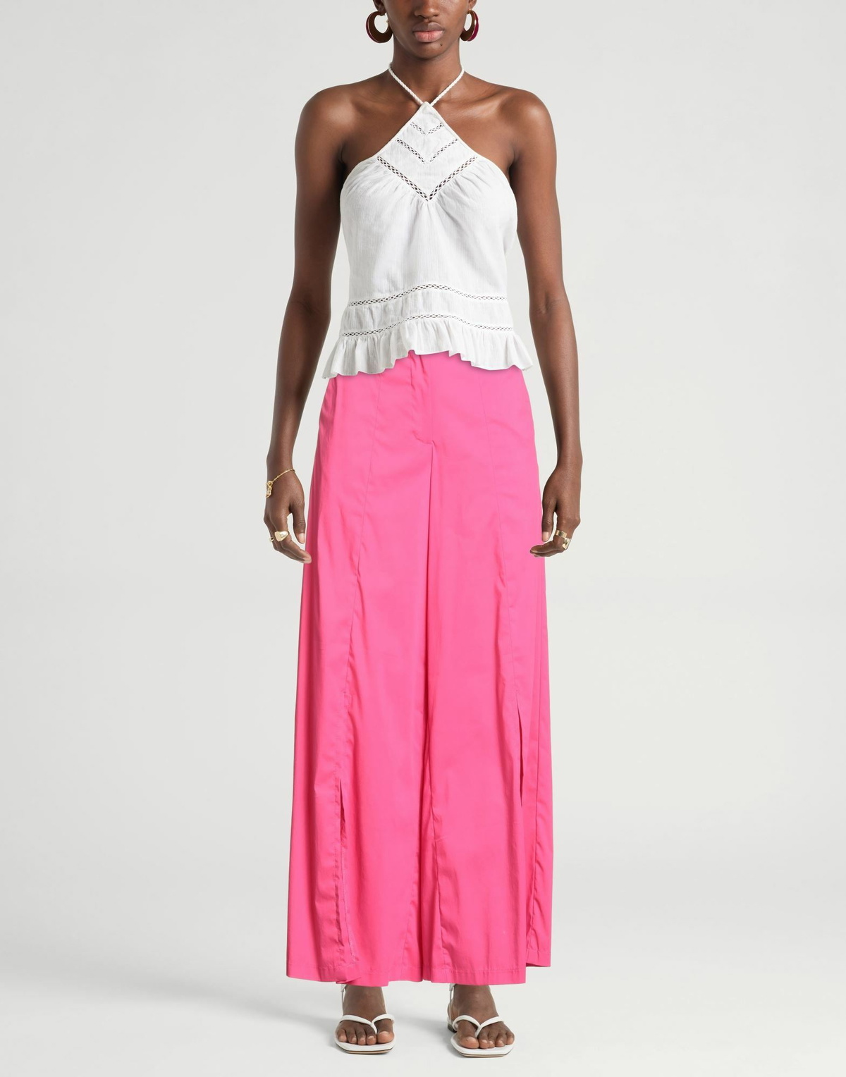 Jijil Womens Pants Fuchsia