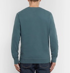 Sunspel - Loopback Cotton-Jersey Sweatshirt - Men - Petrol