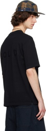 Solid Homme Black Knit T-shirt
