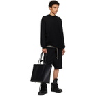 Rick Owens Black Tower Oversized Level Sweater