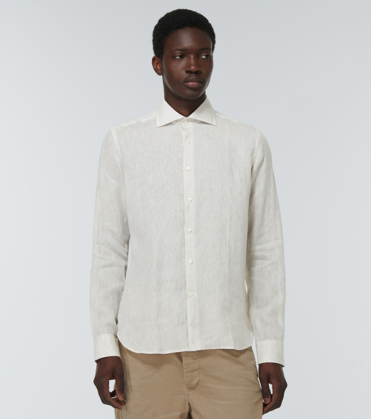 Thom Sweeney - Linen shirt Thom Sweeney