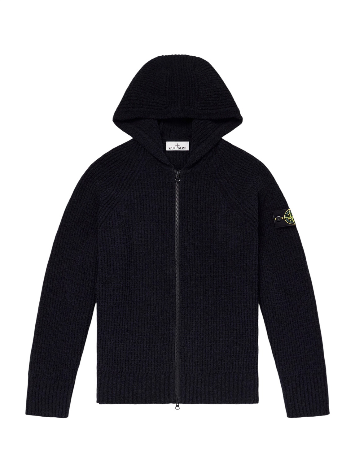 Stone Island Khaki 5100053 Full Rib RWS Wool Sweater Stone Island
