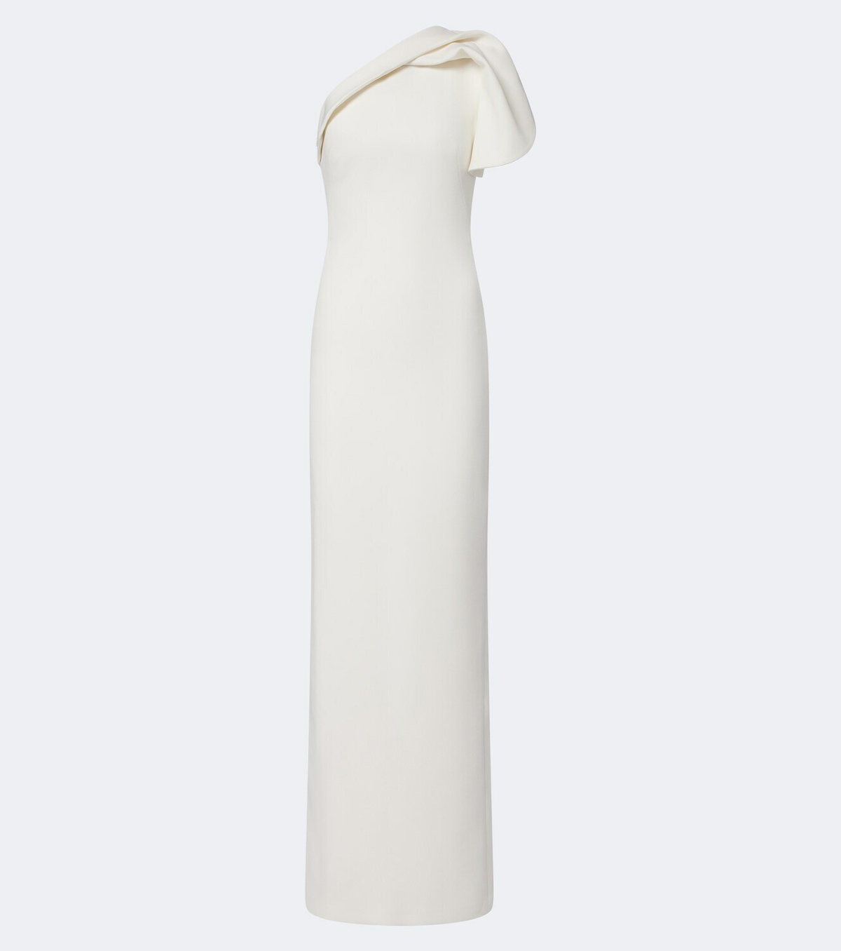 Safiyaa One-shoulder crêpe gown